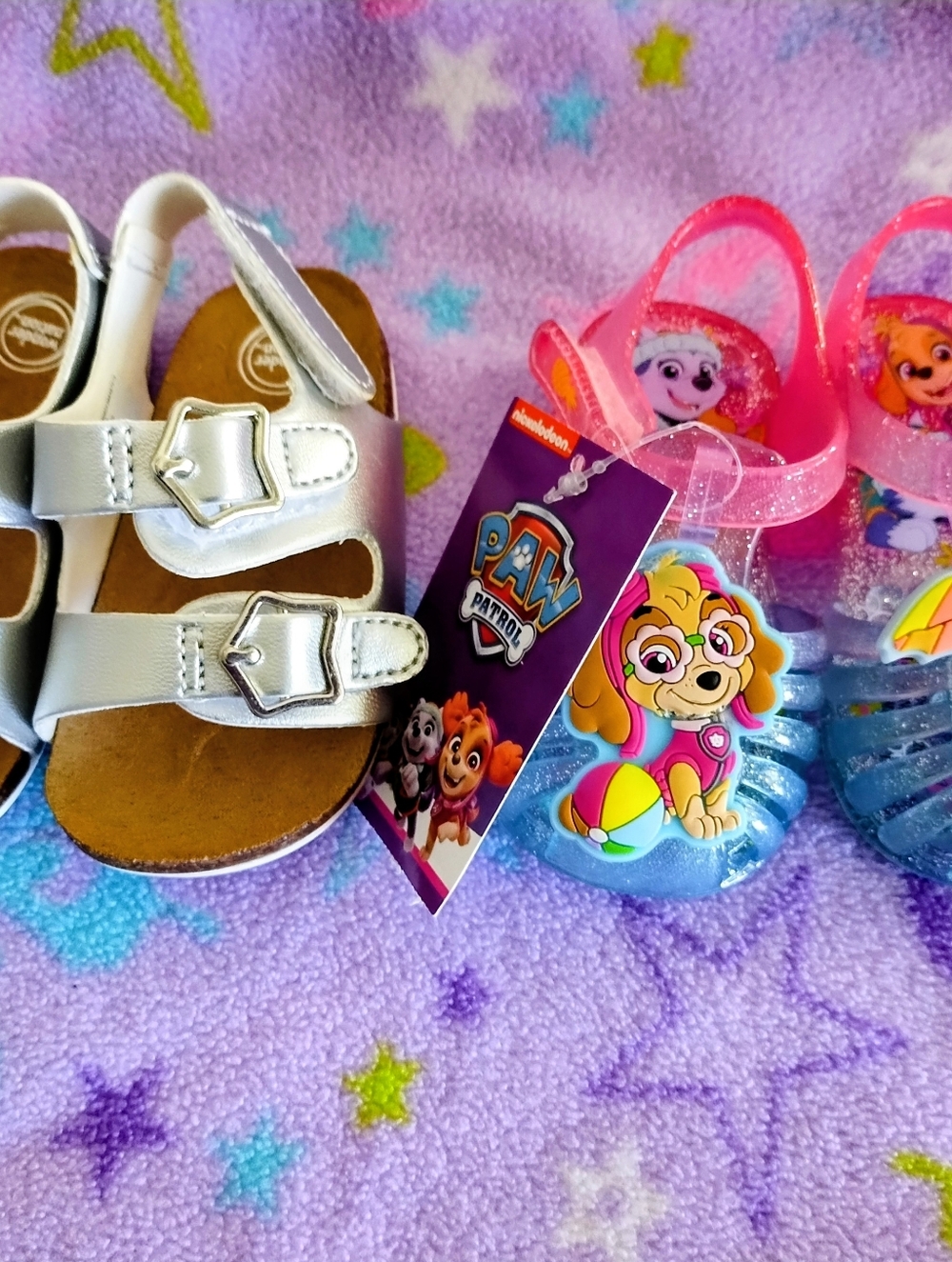NWT Bundle Of Two Summer Sandals for Infants, Size  2 and 3